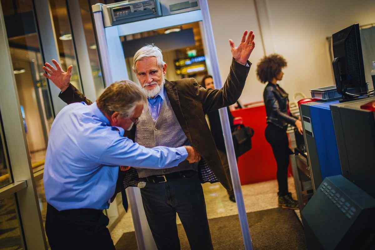 Volto scannerizzato in aeroporto